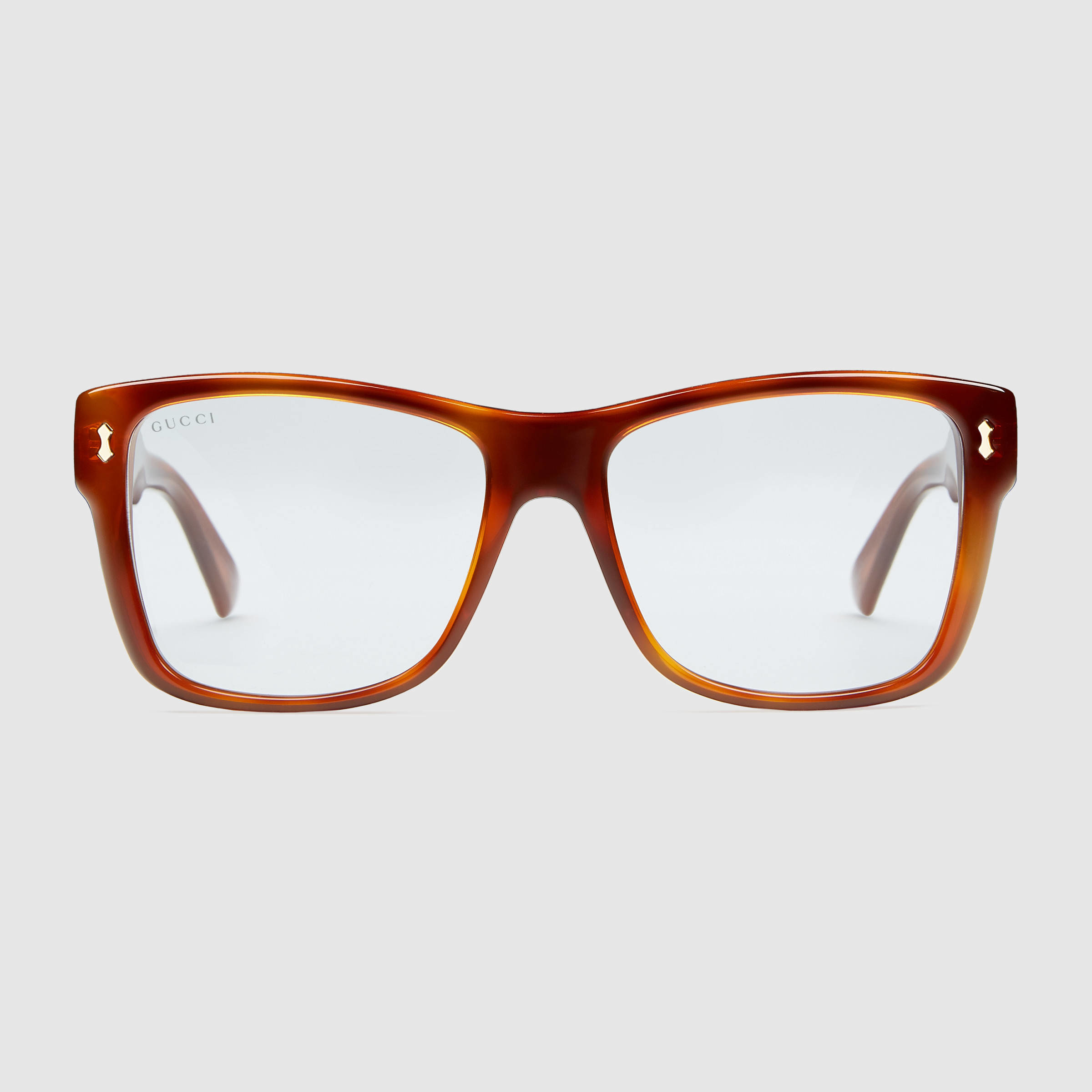 gucci rectangular acetate sunglasses